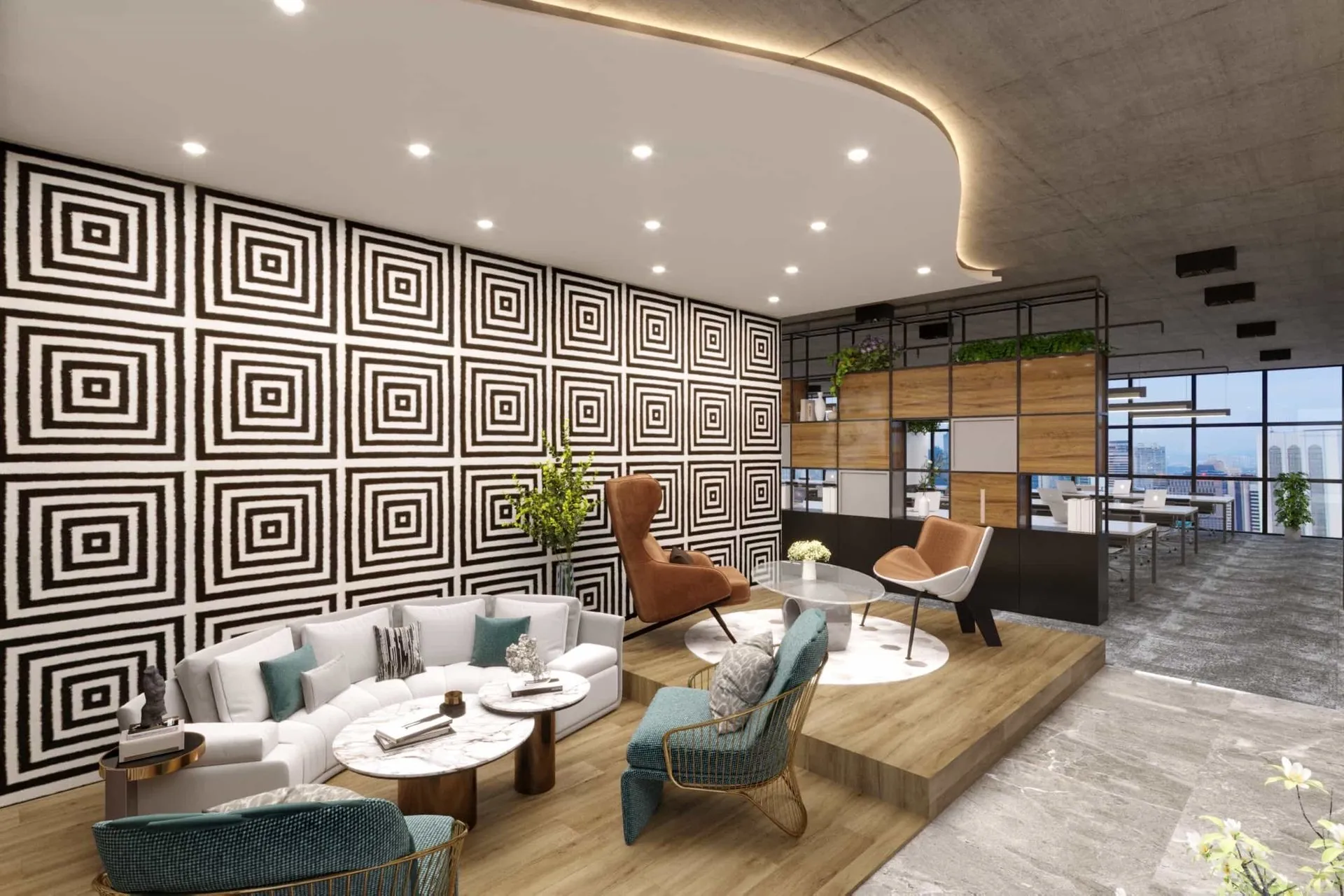 Commercial Interiors by Dreamwork Interioo