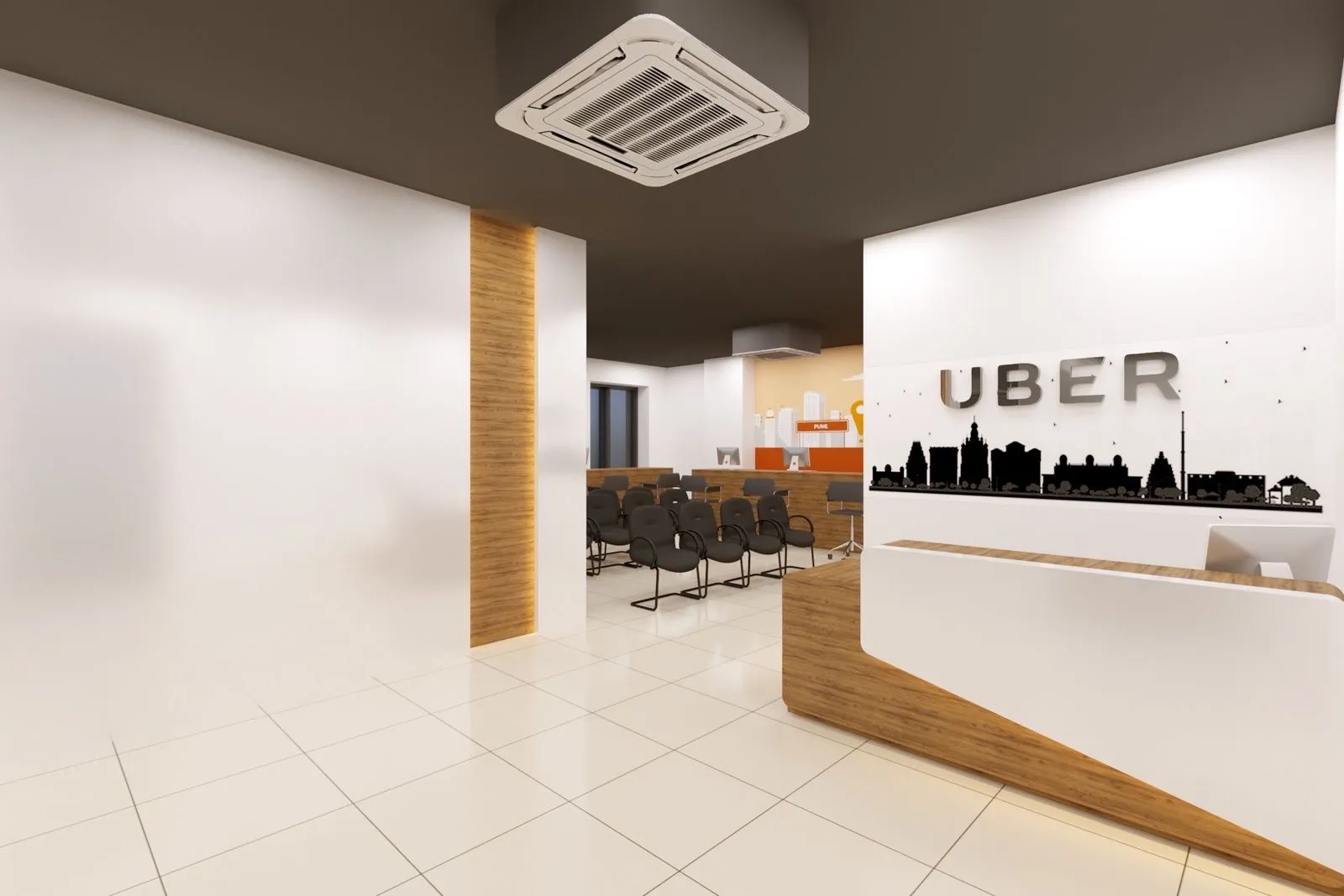 Uber Office – main view