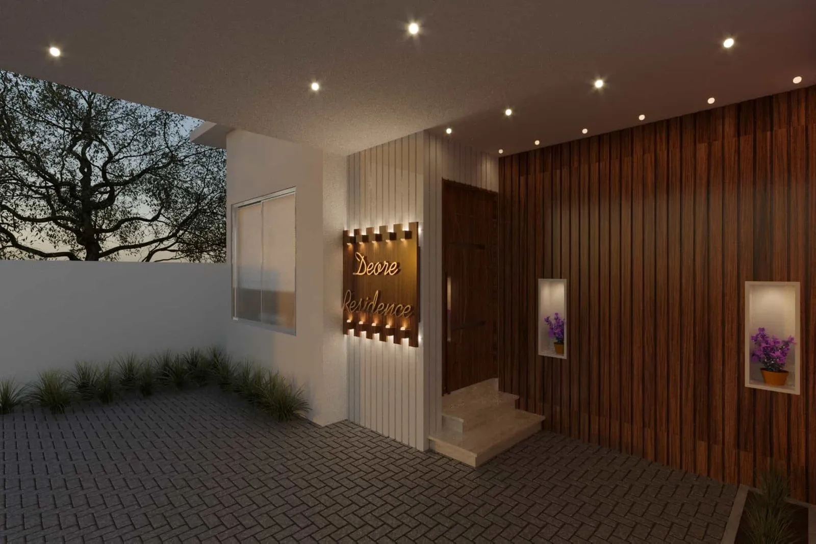 Mr. Vishal Deore's 3 BHK – main view